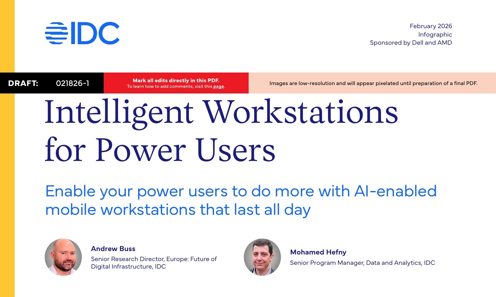 AMD and Dell Technologies research: IDC study Power User