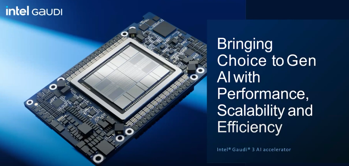 Elevate Bringing Choice to GenAI with Performance, Scalability, and Efficiency with Intel Gaudi3 Webinar Recording