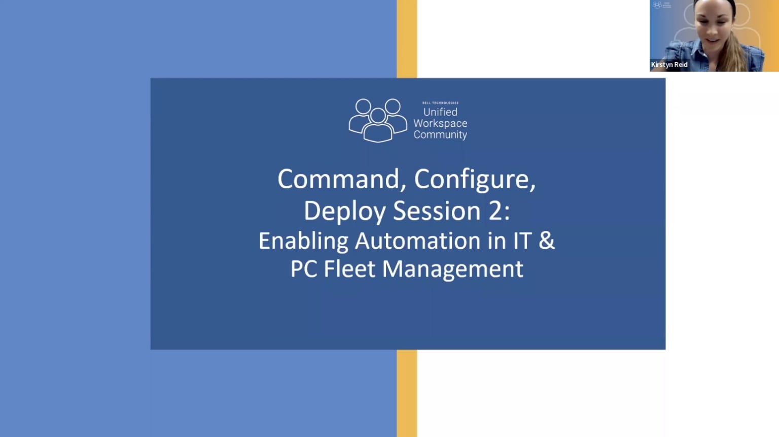 Command, Configure, Deploy Session 2 | Recording