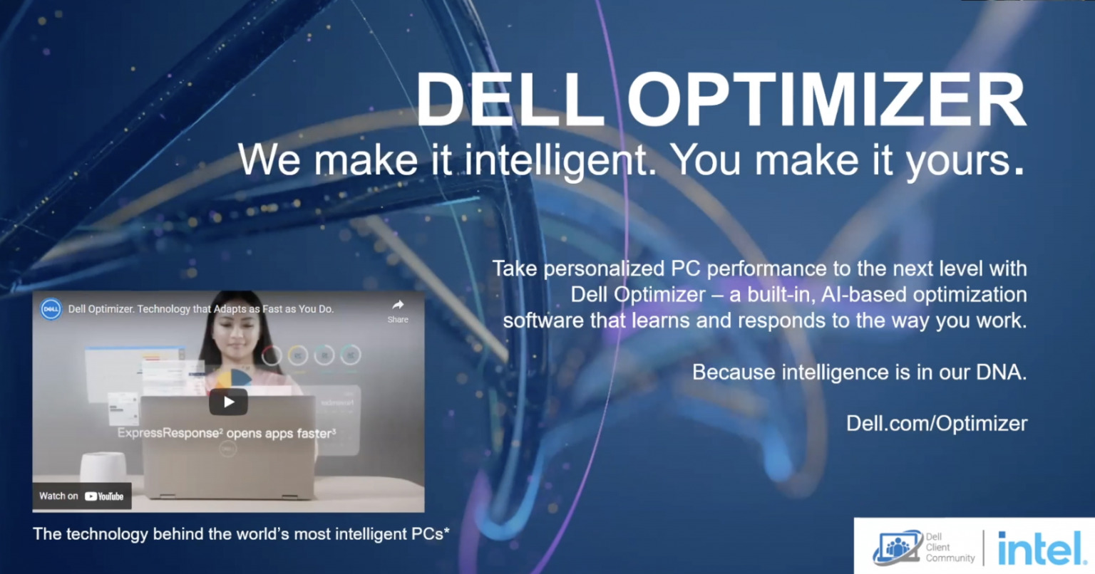 Dell Optimizer 3.0 Webinar Recording
