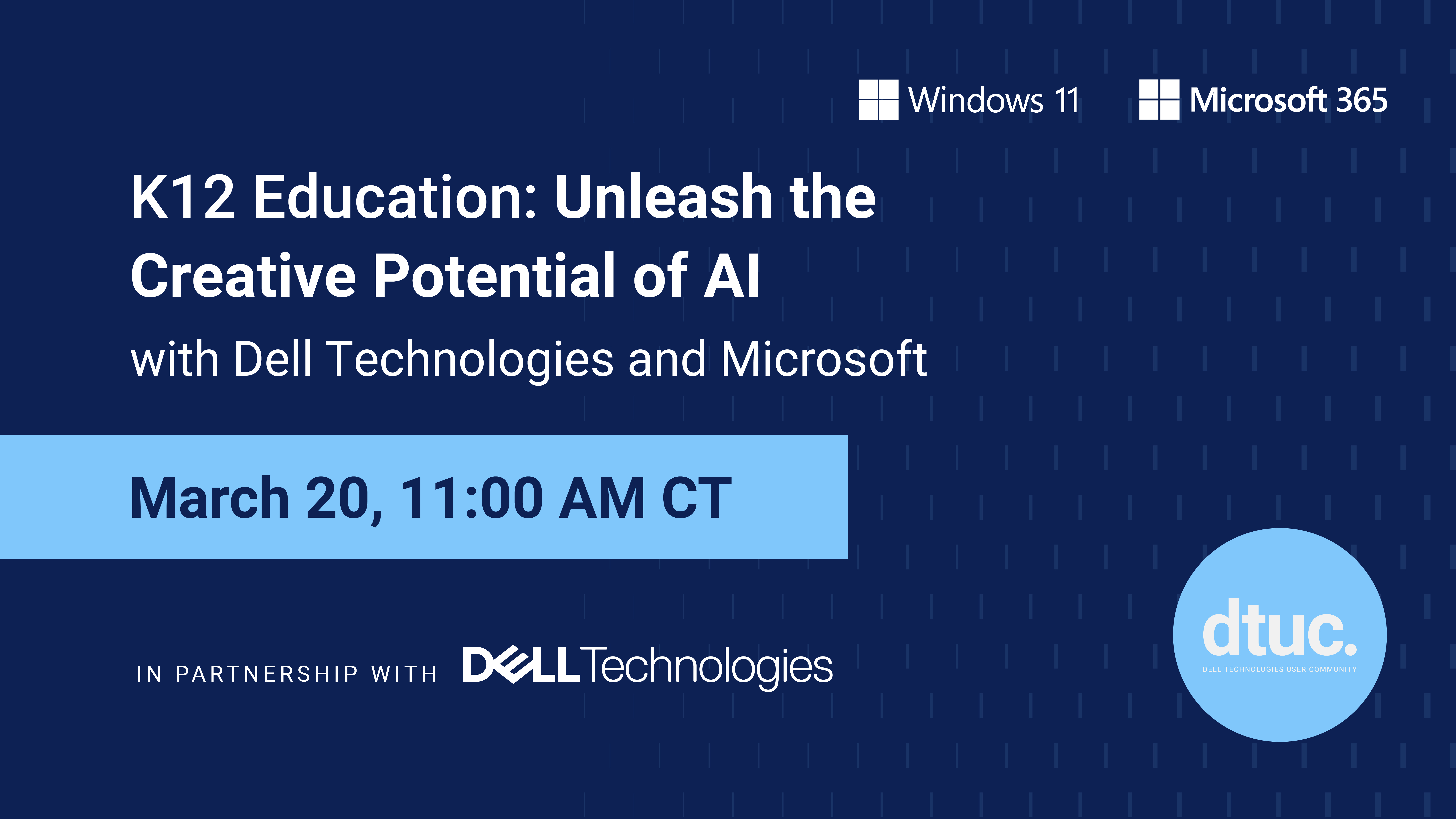 Unleash the creative potential of AI with Microsoft and Dell Technologies Webinar Resources